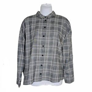 NWOT Madewell Plaid Westlake Long Sleeve Button Up Shirt Size M